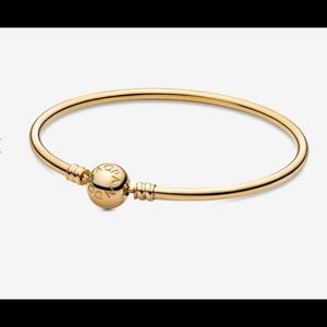 14k Gold Pandora Bracelet Size 7.5